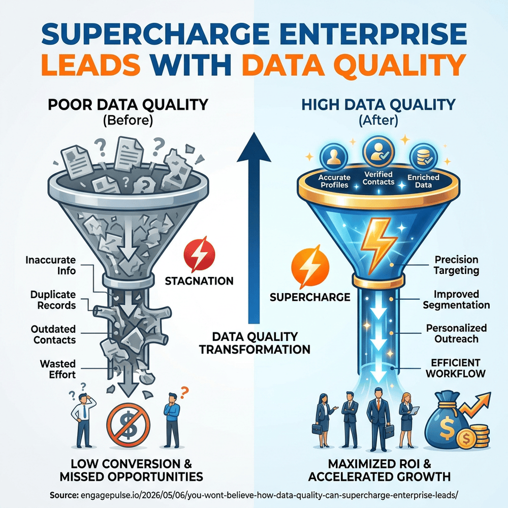 You Won't Believe How Data Quality Can Supercharge Enterprise Leads
